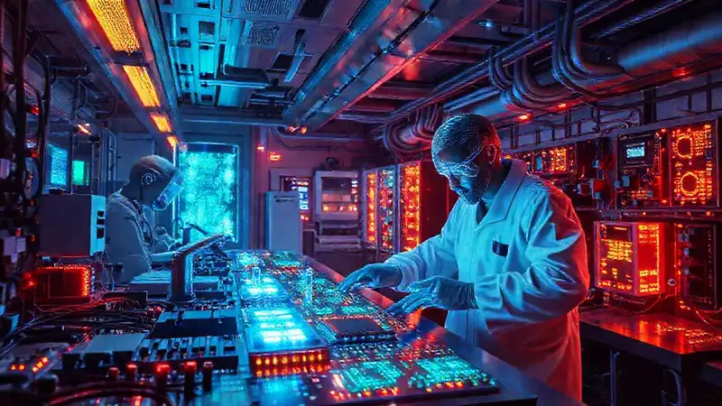 Laboratorio futurista investiga células brillantes