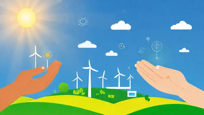 Energía limpia construye un futuro sostenible