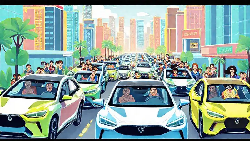 Ciudad del futuro: vibrante y optimista