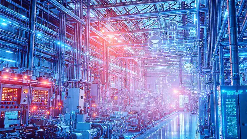 Factoría futurista, eficiente y digitalizada en 2025