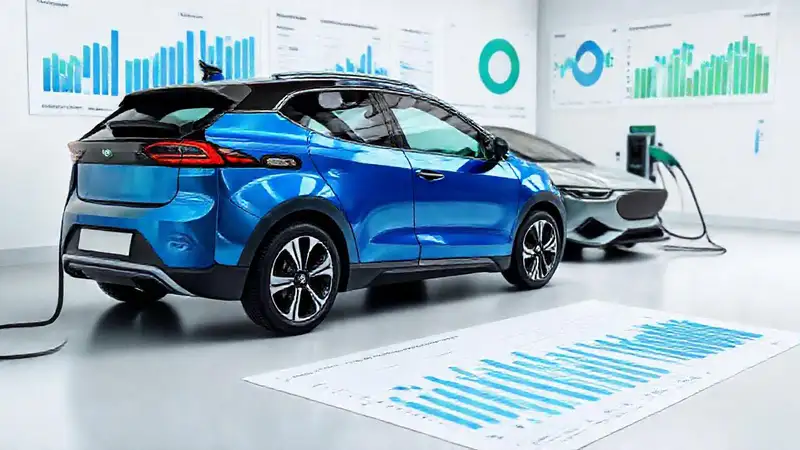 Comparación de vehículos eléctricos e híbridos