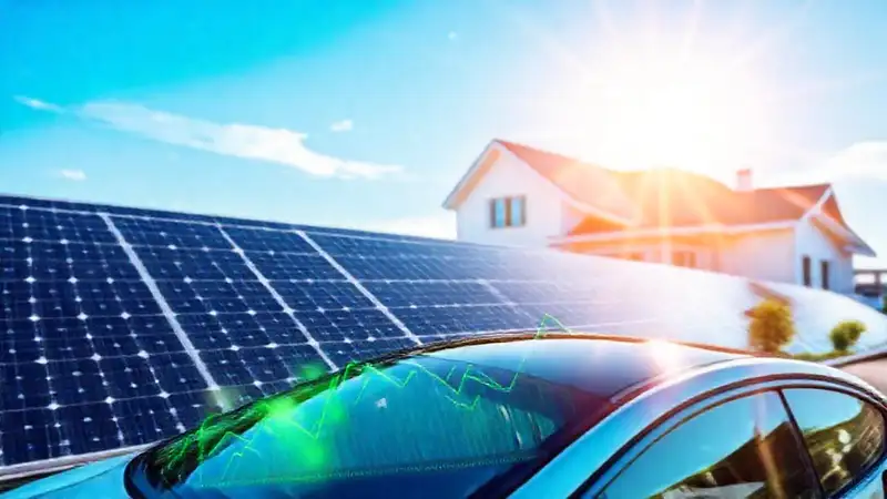 Energía solar dinámica alimenta un hogar moderno