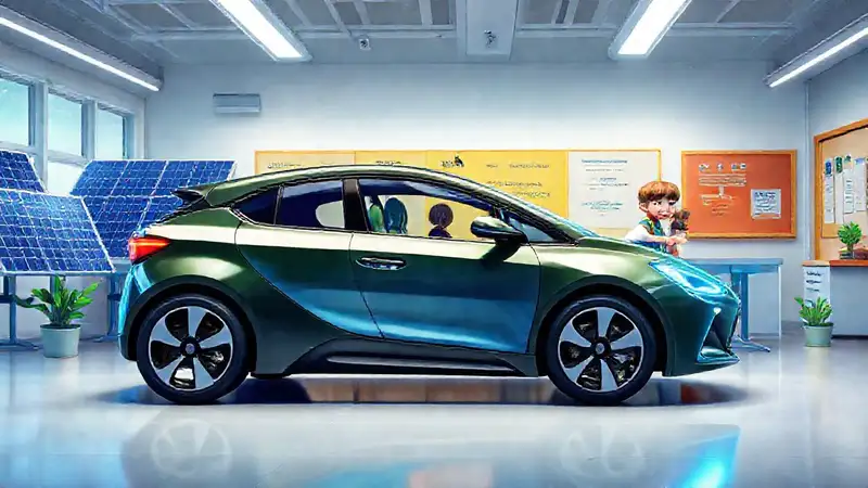 Coches eléctricos inspiran un futuro educativo brillante