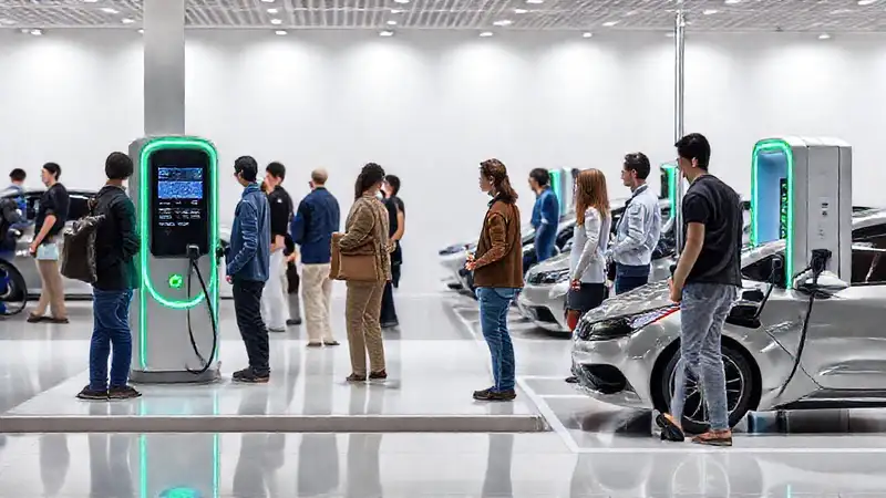 Estación de carga para vehículos eléctricos