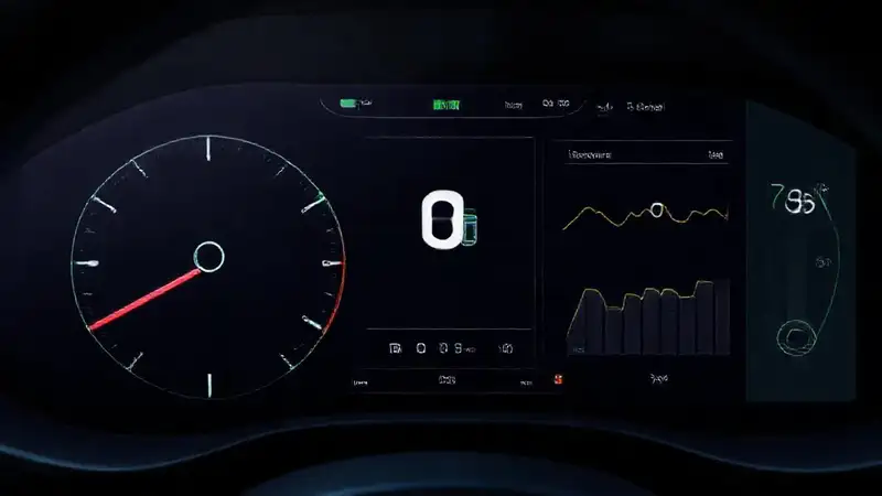 El panel muestra datos de energía eléctrica