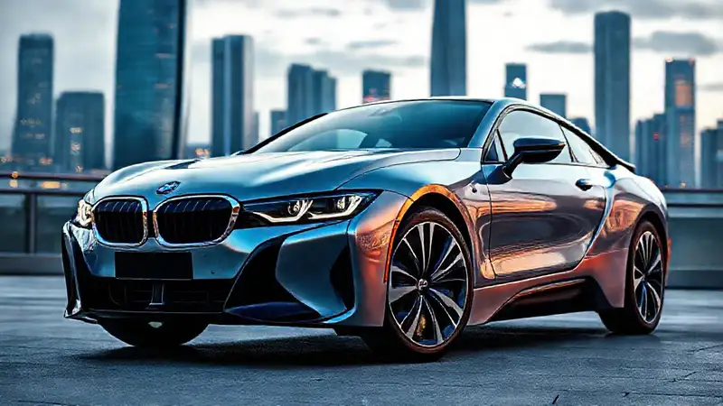 Un BMW eléctrico deslumbra en la ciudad