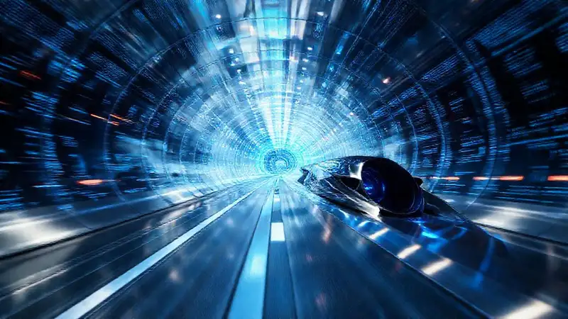 Un túnel de viento futurista exhibe ciencia visual