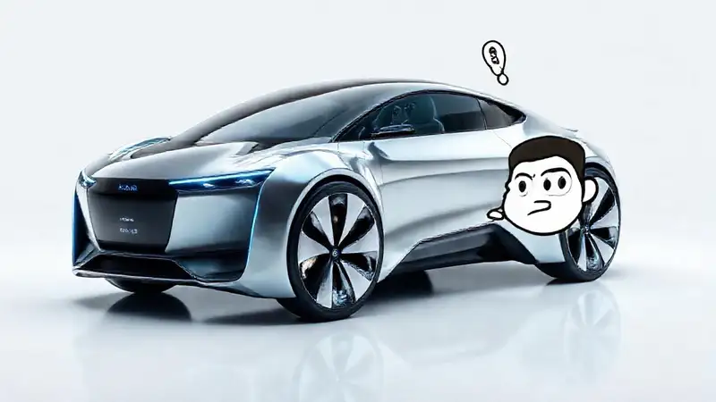 Un coche futurista duda su garantía