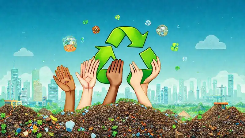 Reciclaje sostenible transforma ciudades y futuro