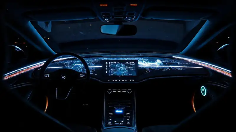 Un coche futurista