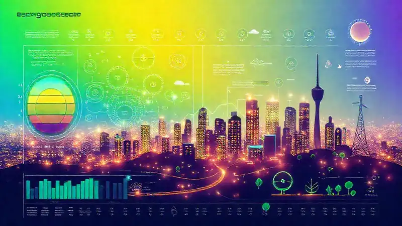 Diagrama visualiza energía limpia y eficiente