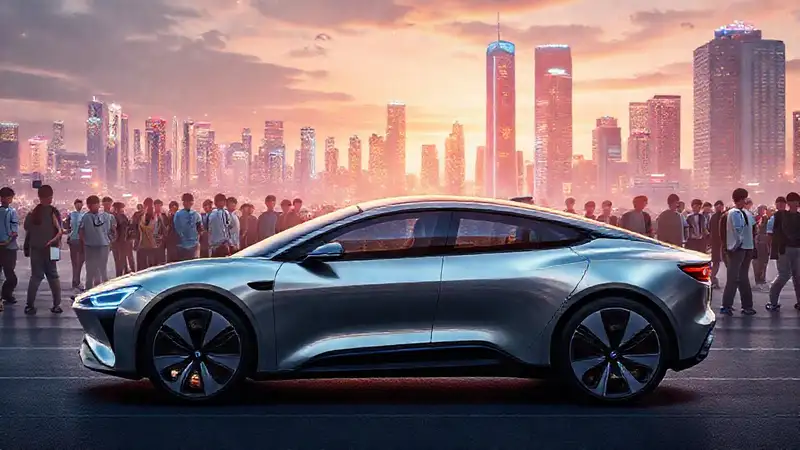 Coches eléctricos innovadores iluminan un futuro brillante