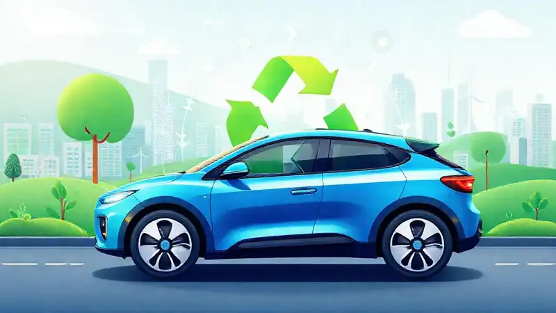 Coche eléctrico: energía sostenible y circular