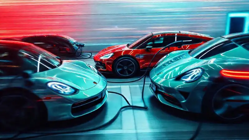 Porsche eléctrica exhibe velocidad y futuro