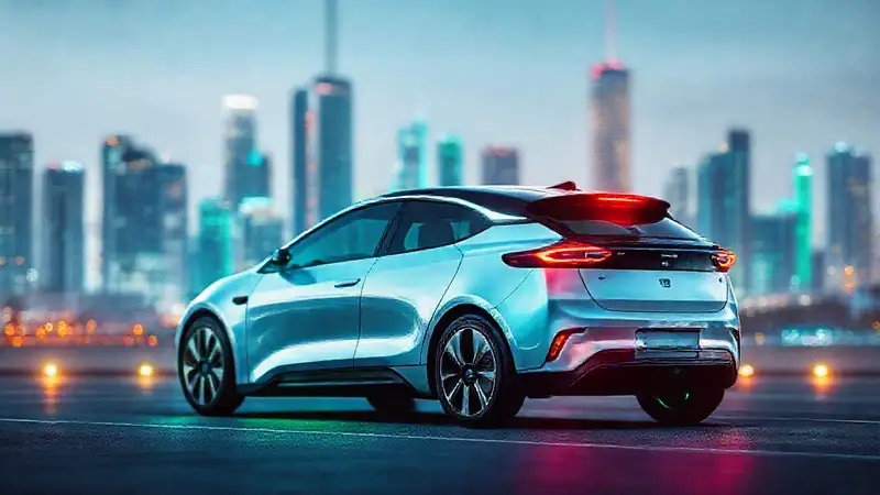 Coche eléctrico ilumina el futuro verde