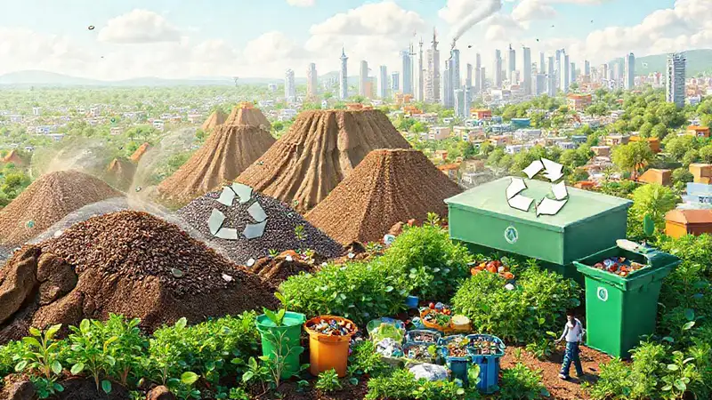 Reciclaje crea un futuro sostenible