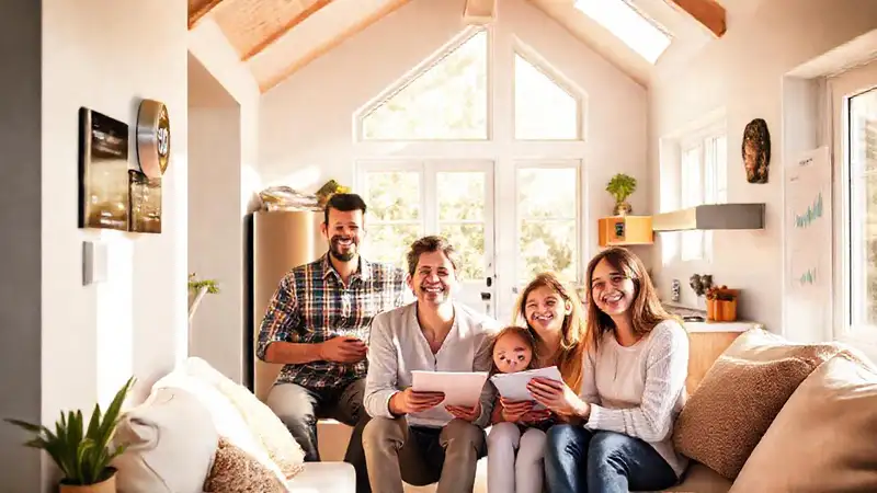 Una casa inteligente ahorra energía y dinero