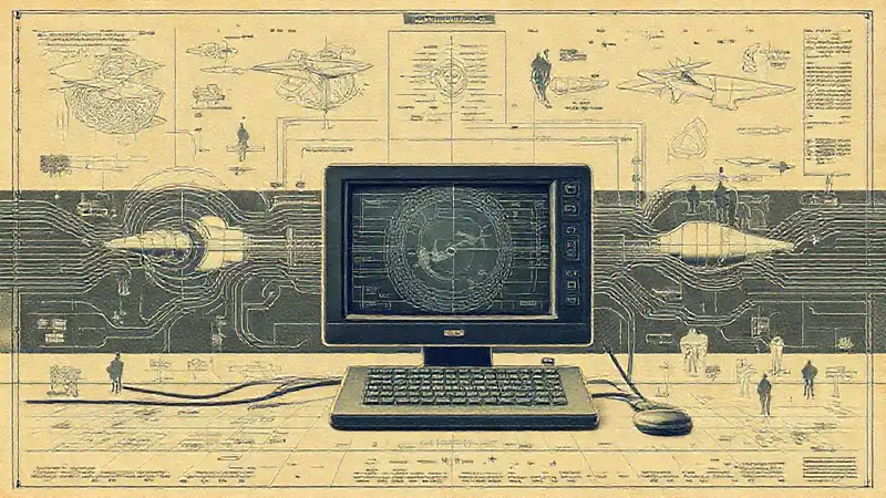 Diseños técnicos históricos, estilizados y antiguos