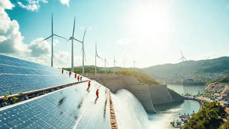 Energías limpias construyen un futuro brillante