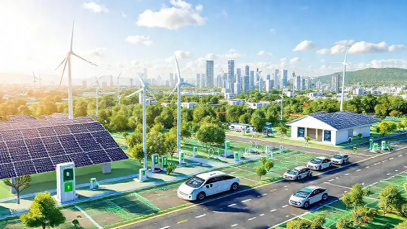 Energía limpia impulsa un futuro sostenible