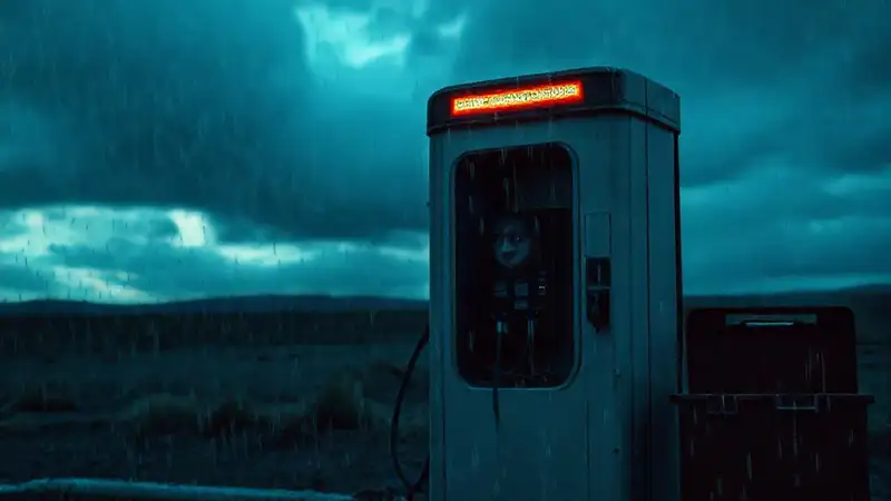 Tormenta apaga una estación de carga vacía