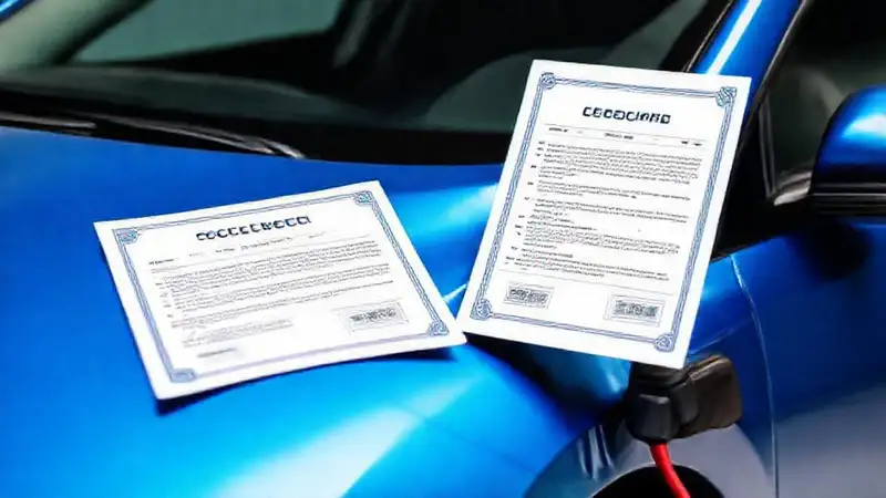 Un coche eléctrico usado