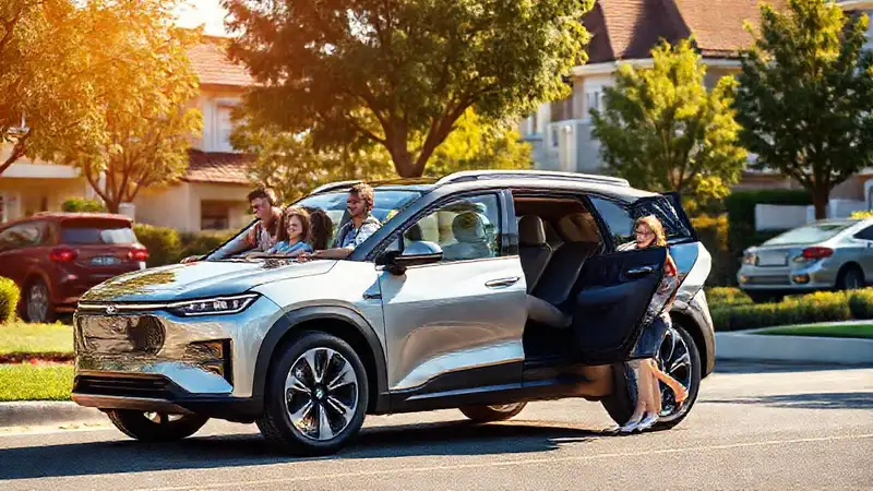 Un SUV eléctrico familiar, moderno y brillante