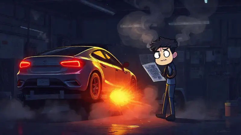 El coche eléctrico falló y preocupó