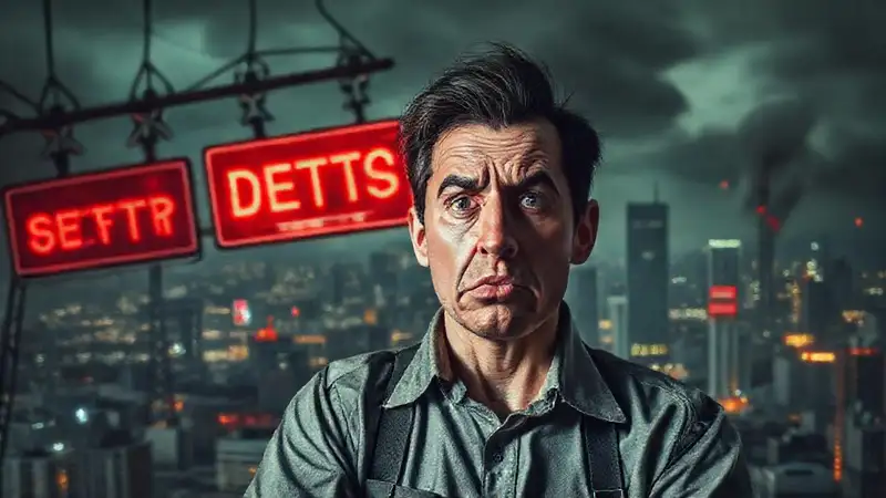 La empresa se desmorona con desesperación