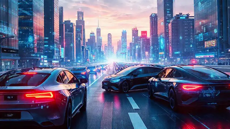 Una ciudad futurista