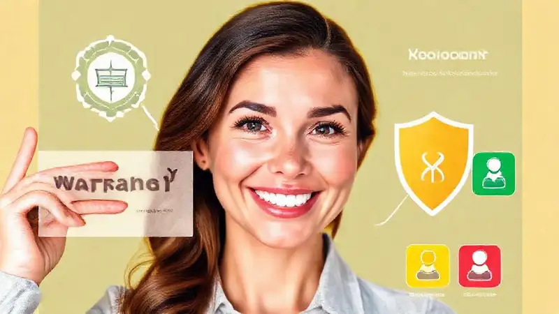 Mujer explica garantía con confianza
