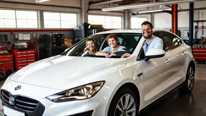 Un coche brillante aumenta el valor