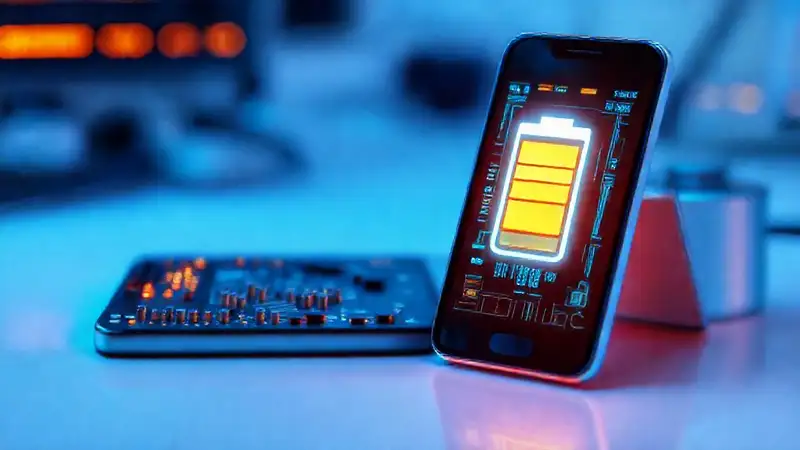 El teléfono muestra datos diagnósticos brillantes