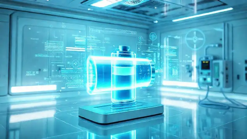 Salud futurista, tecnología y calma