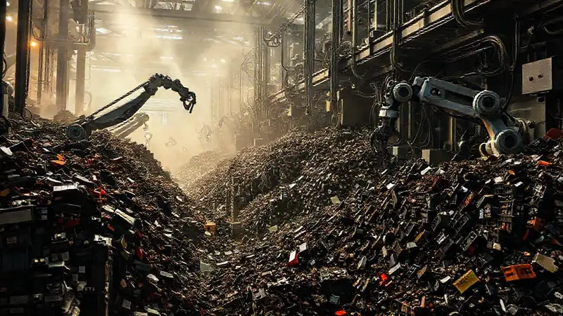 Reciclaje industrial: robots, suciedad y urgencia