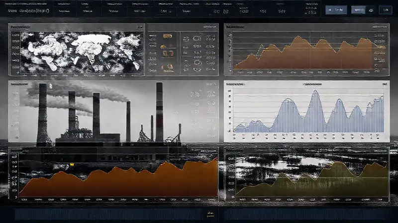 Datos climáticos muestran desastres extremos digitales